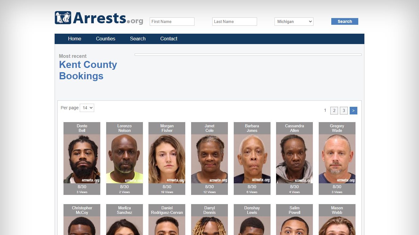 Kent County Arrests and Inmate Search